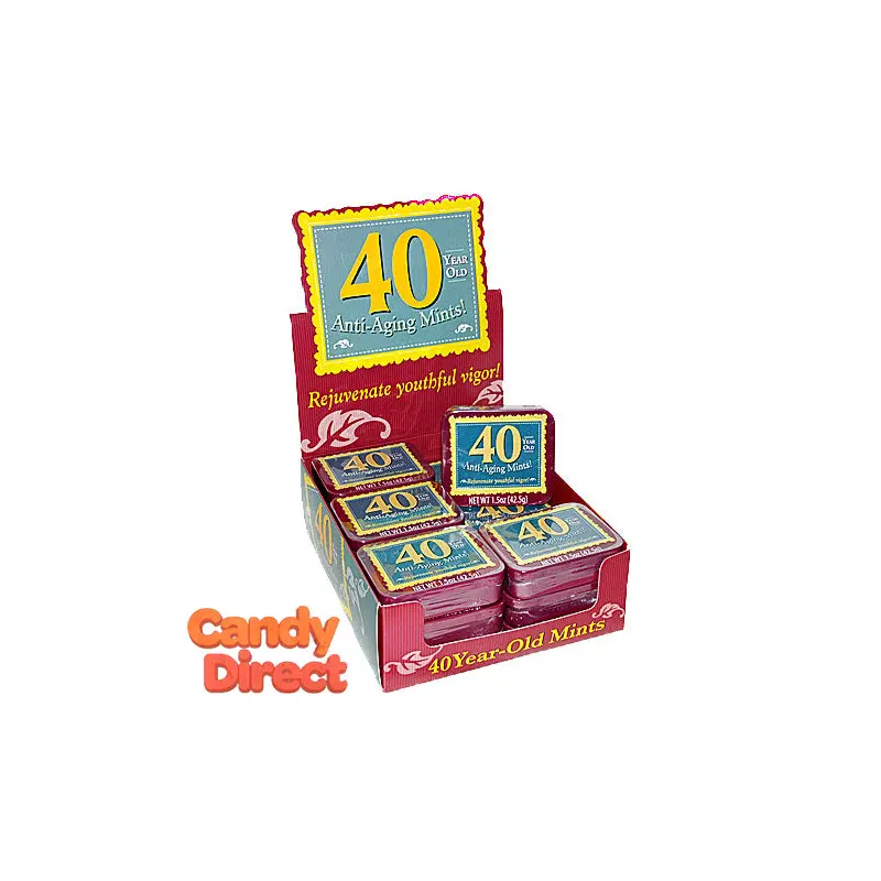 40-Year Old Age Mints - 18ct