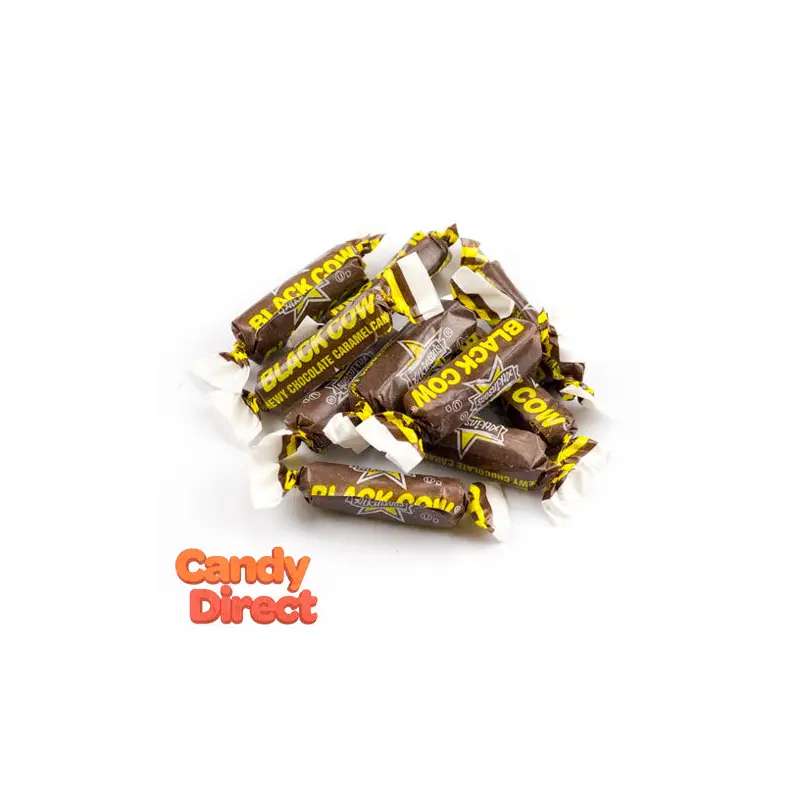Black Cow Bite Size Candy - 15lb Bulk