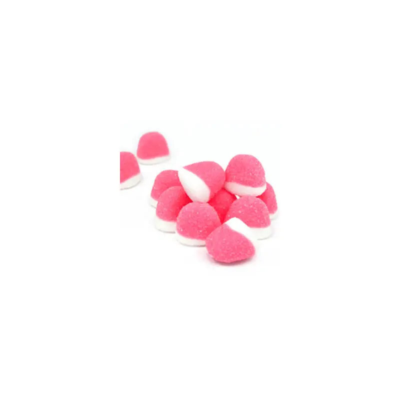 Pink Strawberry Pufflettes Gummy Bites - 5lb