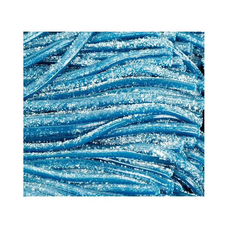 Sour Straws Blue Raspberry - 15lb