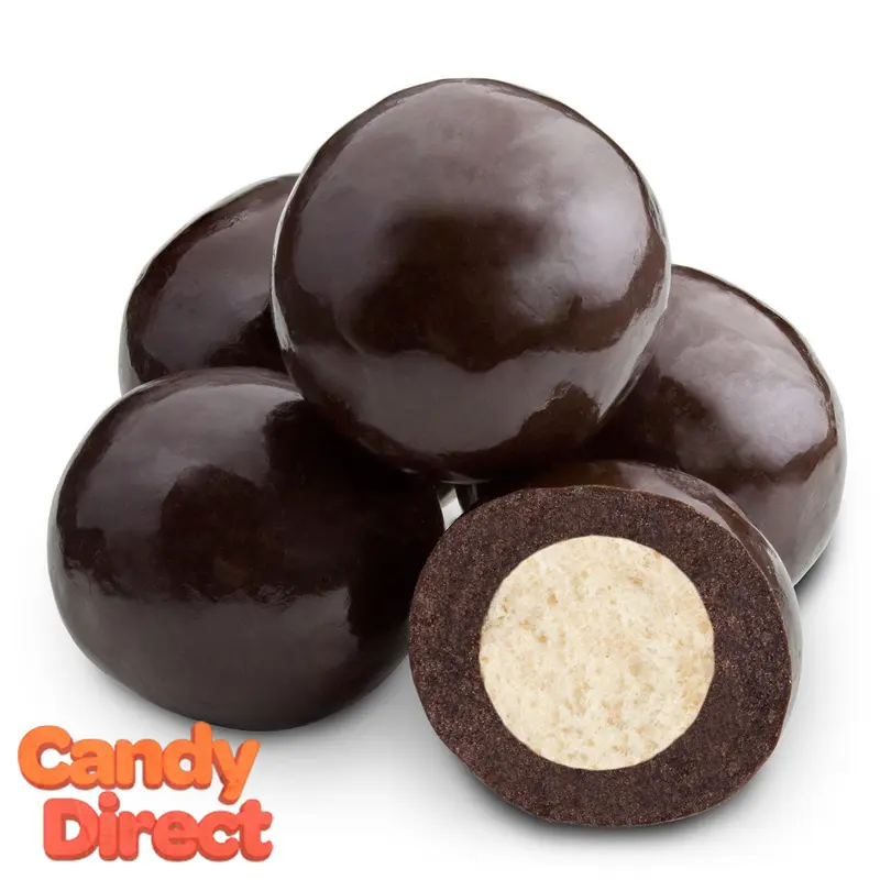 Triple-Dipped Dark Chocolate Malt Balls - 10lb