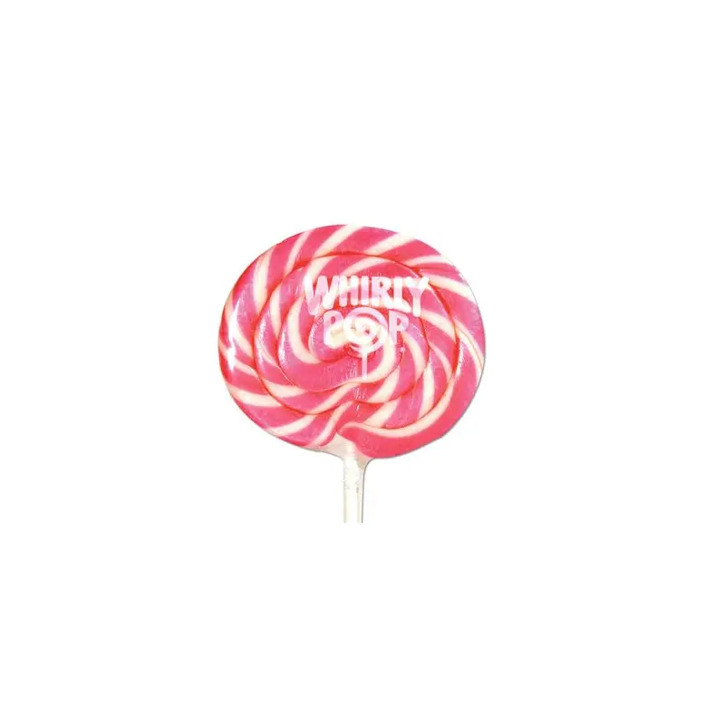 Whirly Pops Light Pink Bubblegum - 24ct