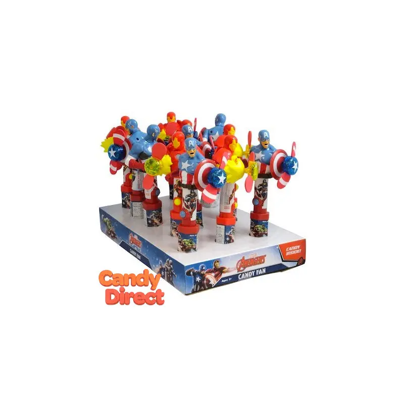 Avengers Candy Fans Marvel - 12ct