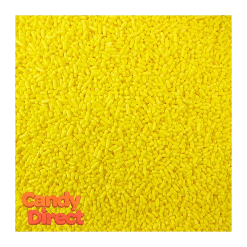 Yellow Sprinkles - 6lb Bulk