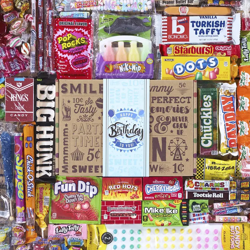 Happy Birthday Candy Gift For Him