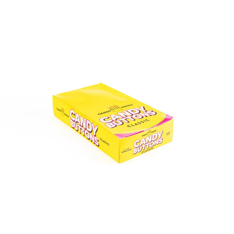 Candy Buttons Classic Candy House Bulk Box (0.5 oz, 24 ct.)