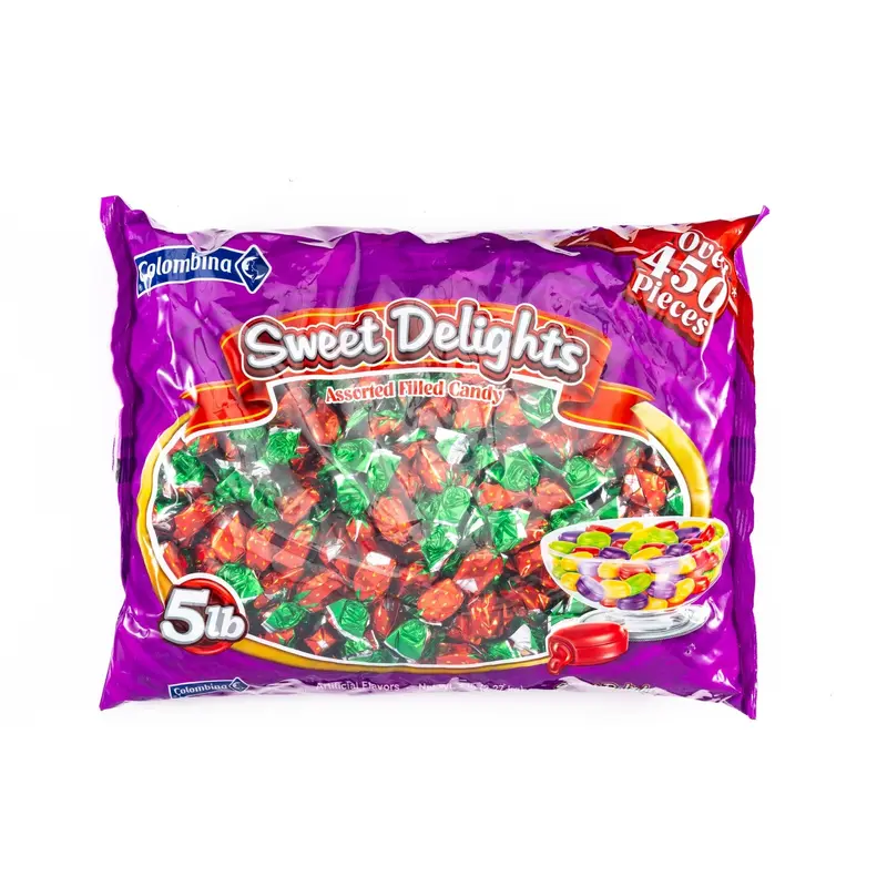 Colombina Sweet Delights Assorted Filled Candy Bulk Bag (80 oz, 450 ct.)