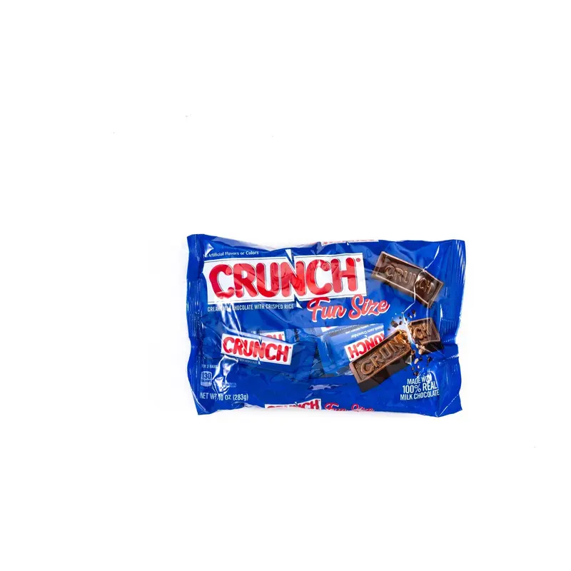 Crunch Creamy Chocolate Candy Bar Fun Size Bulk Bag (0.08 oz, 130 ct.)
