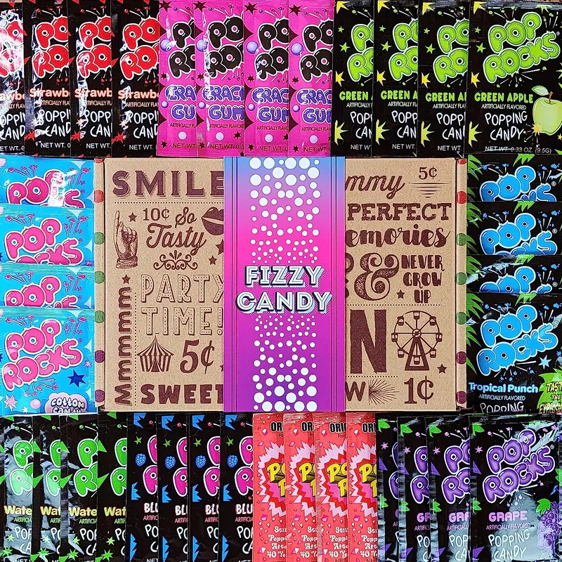 Fizzy Candy Pop Rocks Assortment (36 ct.)