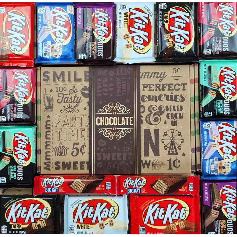 Kit Kat Lovers Crispy Chocolate Candy Box