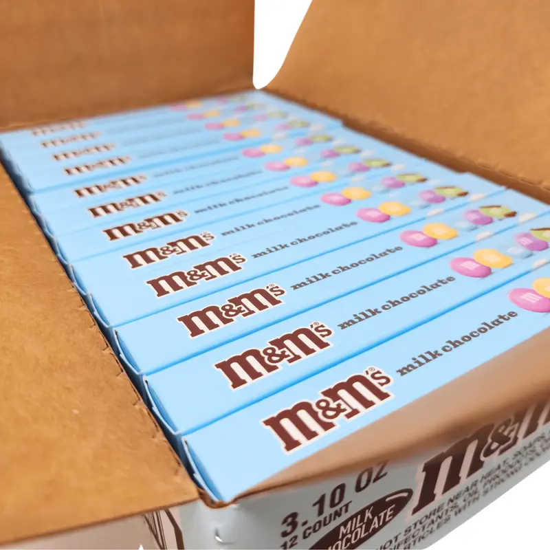 M&Ms Easter Pastel Milk Chocolate Candy Case (3.1 oz, 12 ct)