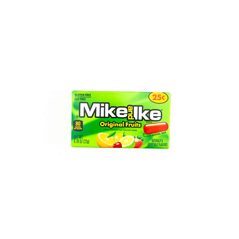 Mike and Ike Assorted Fruit Flavor Chewy Candy Pack (0.78)