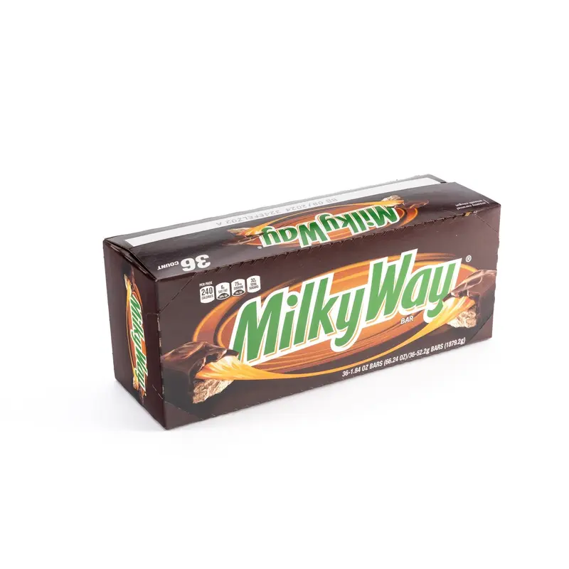 Milky Way Creamy Caramel Chocolate Bar Bulk Box (1.84 oz, 36 ct.)