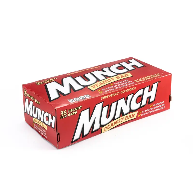 Munch Peanut Pure Goodness Candy Bar Bulk Box (1.42 oz, 36 ct.)