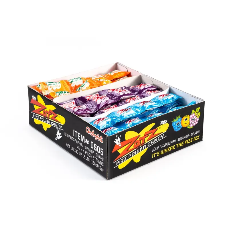 Zotz Fizz Power Candy Assorted Flavor Bulk Box (0.7 oz, 48 ct.)