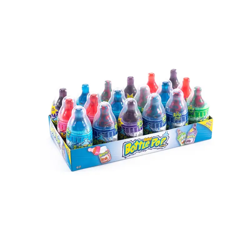 Baby Bottle Pop Assorted Variety Pack Bulk Box (1.1 oz, 18 ct.)