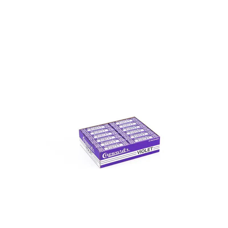 Chowards Violet Mints Candy Bulk Box (1.03 oz, 24 ct.)