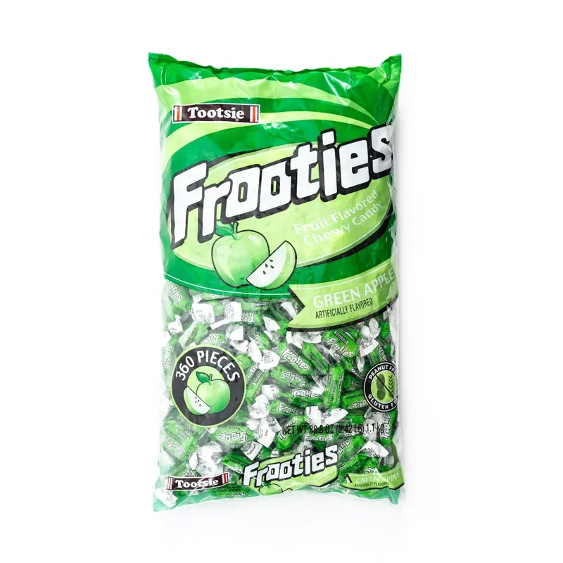 Frooties Green Apple Chewy Candy Bulk Pack (0.11 oz, 360 ct.)