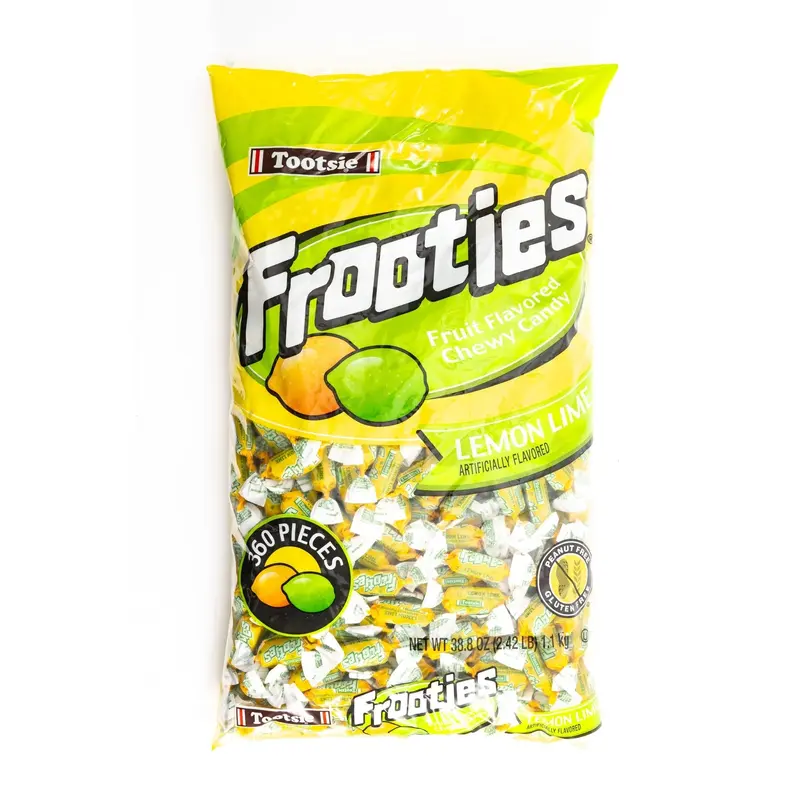 Frooties Lemon Lime Chewy Candy Bulk Pack (0.11 oz, 360 ct.)