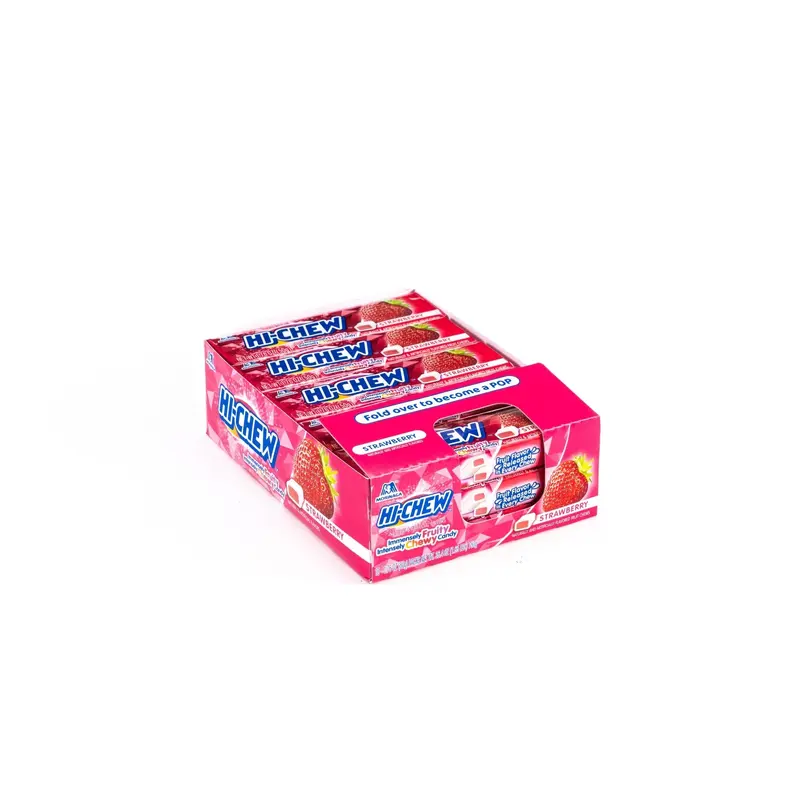Hi Chew Strawberry Chewy Candy Bulk Box (1.76 oz, 15 ct.)