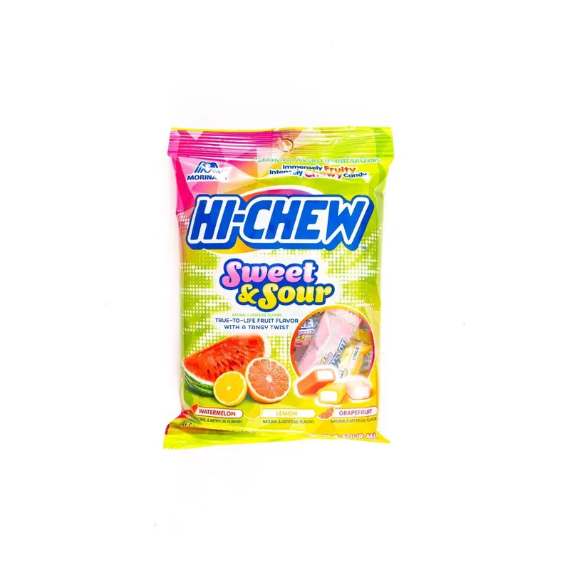 Hi Chew Sweet and Sour Mix Tangy Chewy Candy Bulk Bag (0.44 oz, 6 ct.)