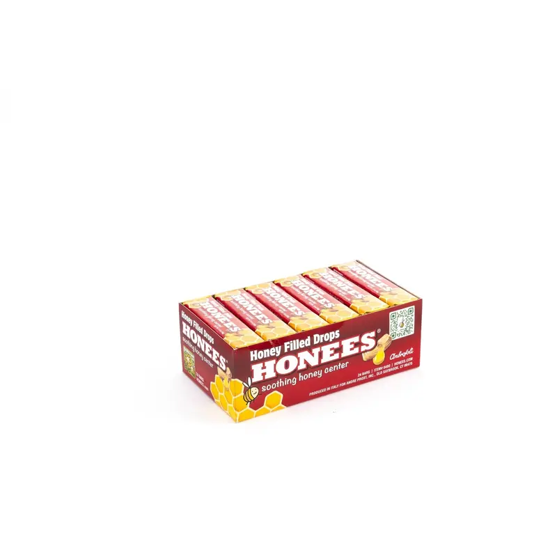 Honees Regular Honey Filled Drops Bar Bulk Box (1.6 oz, 24 ct.)