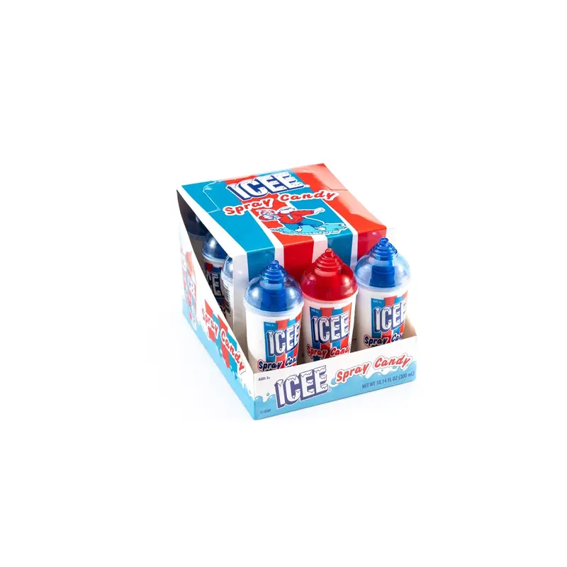 Icee Assorted Spray Candy Bulk Box (0.85 oz, 12 ct.)