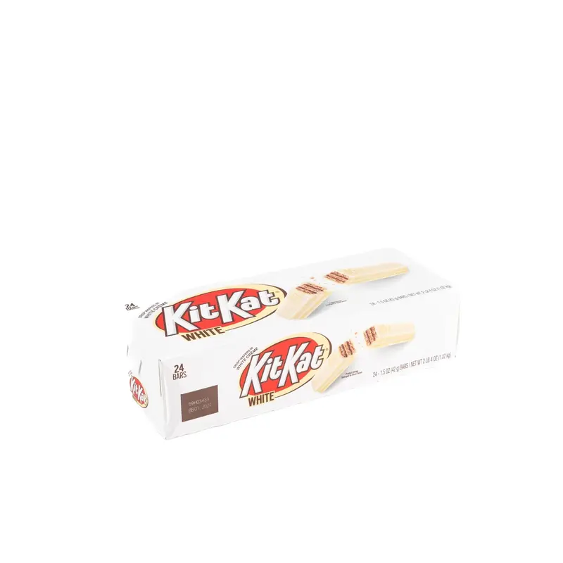 KitKat Crisp Wafers White Creme Candy Bar Bulk Box (1.5 oz, 24 ct.)
