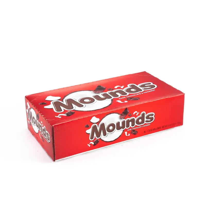 Mounds Dark Chocolate & Coconut Bar Bulk Box (1.75 oz, 36 ct.)