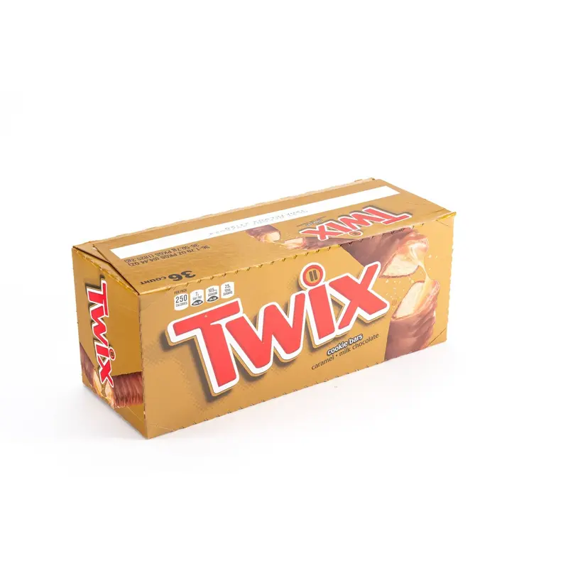Twix Cookies Caramel Milk chocolate Bar Bulk Box (1.79 oz, 36 ct.)