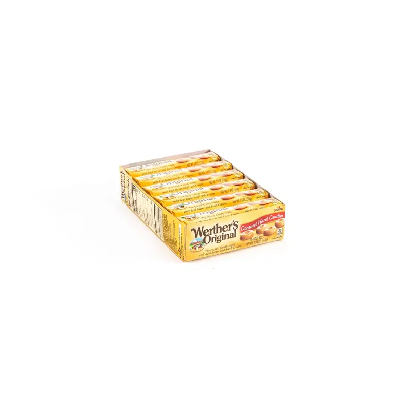 Werthers Original Roll Caramel Hard Candy Bulk Box (1.8 oz, 12 ct.)