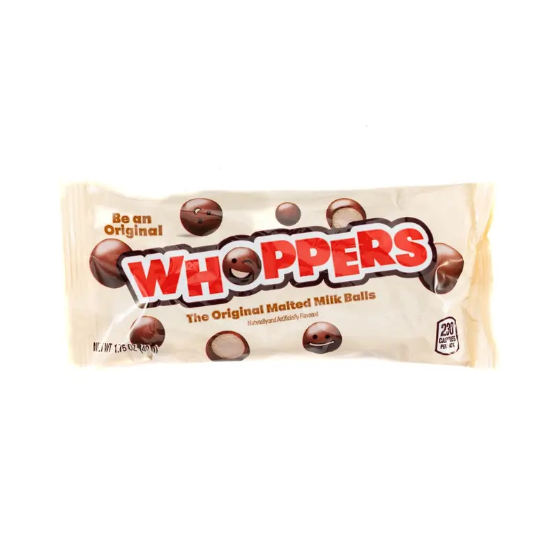 Whoppers Malted Milk Balls Chocolate Candy Pack (1.75 oz)