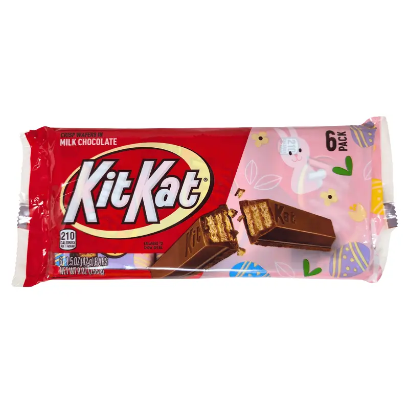 Kit Kat Easter Chocolate Bars (1.5 oz, 6 Pack)