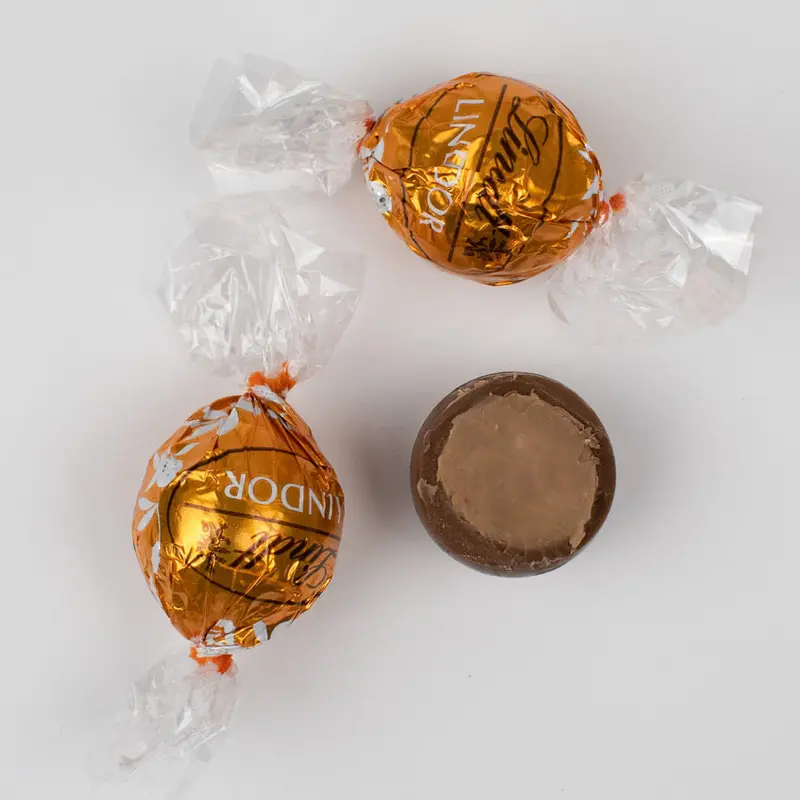 Caramel Milk Chocolate Lindor Truffles by Lindt