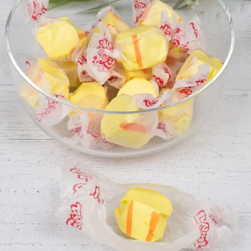 Banana Salt Water Taffy Yellow
