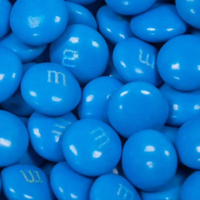 Blue M&Ms Milk Chocolate Candies