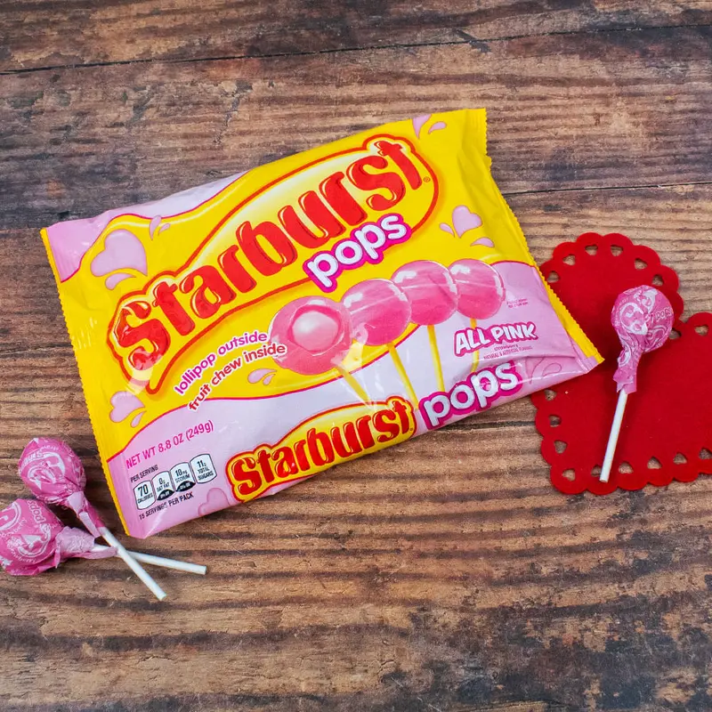 Starburst Pops All Pink