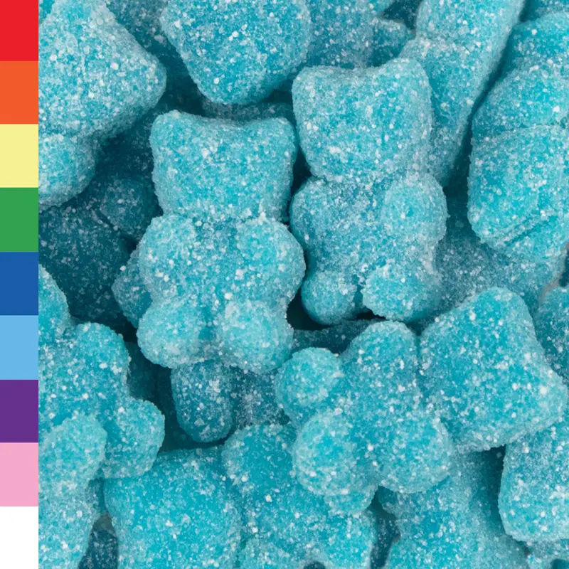Sugar-Sanded Gummy Bears - All Colors