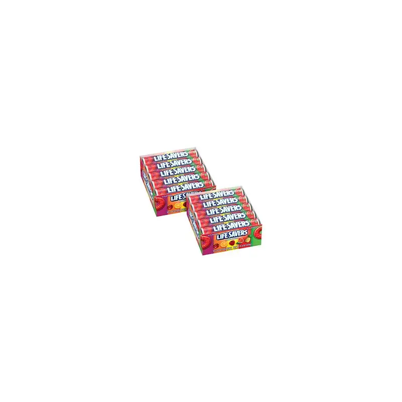 Lifesavers 5 Flavor Hard Candy Rolls 20ct