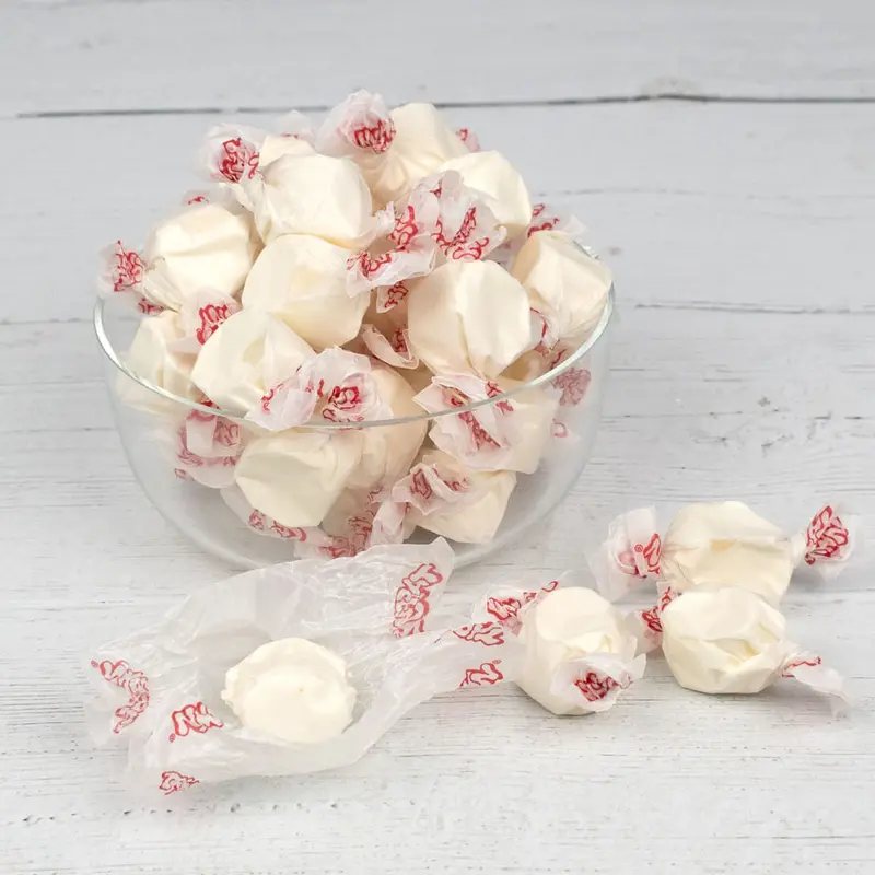 Vanilla Salt Water Taffy White