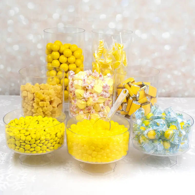 Yellow Deluxe Candy Buffet