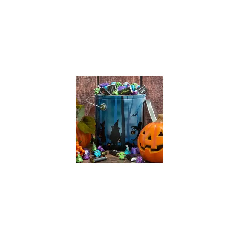 Halloween Hocus Pocus Candy Tin - Hershey's Halloween Chocolate Mix 3.7 lbs