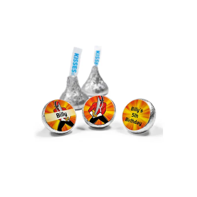 Personalized Birthday Rangers Hershey's Kisses