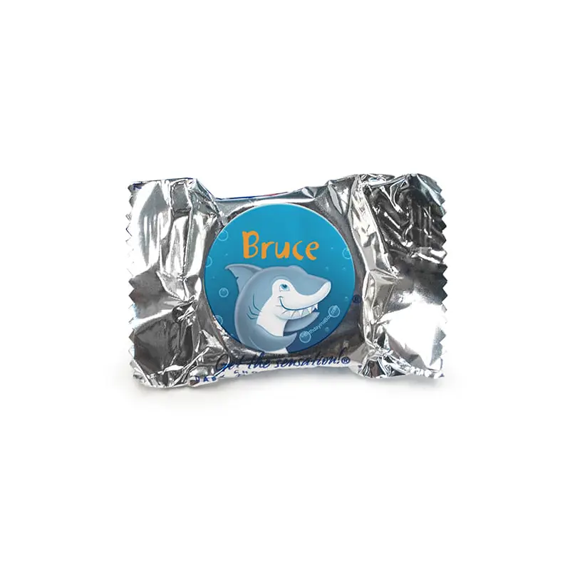 Personalized Birthday Shark York Peppermint Patties - pack of 70