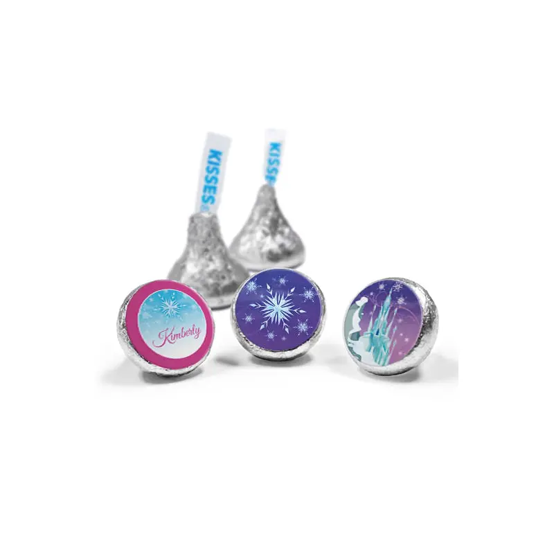 Personalized Birthday Ice Princess Hershey's Kisses