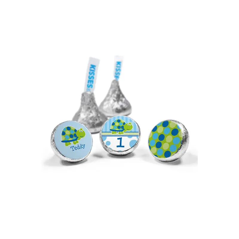 Personalized Birthday Turtle Hershey's Kisses