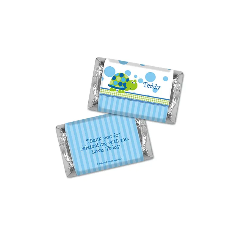 Personalized Birthday Turtle Hershey's Miniatures