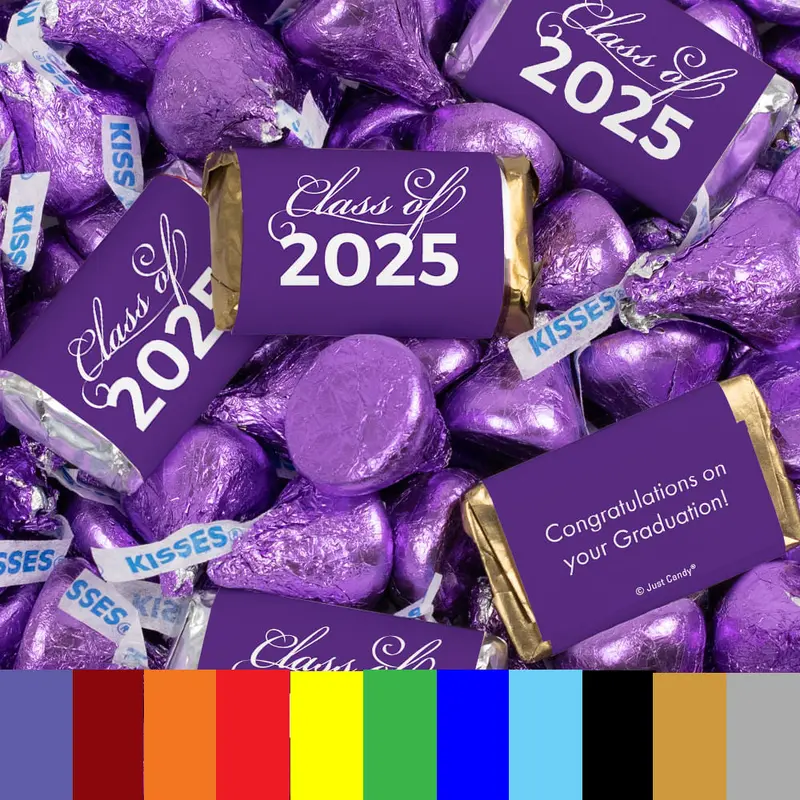 Graduation Candy Hershey's Mix Class of - All Colors 1.58 LB Bag