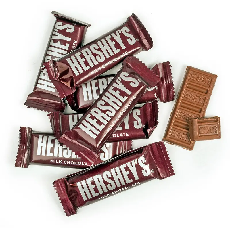Hershey's Milk Chocolate Snack Size - 19.8oz Bag 44 Bars