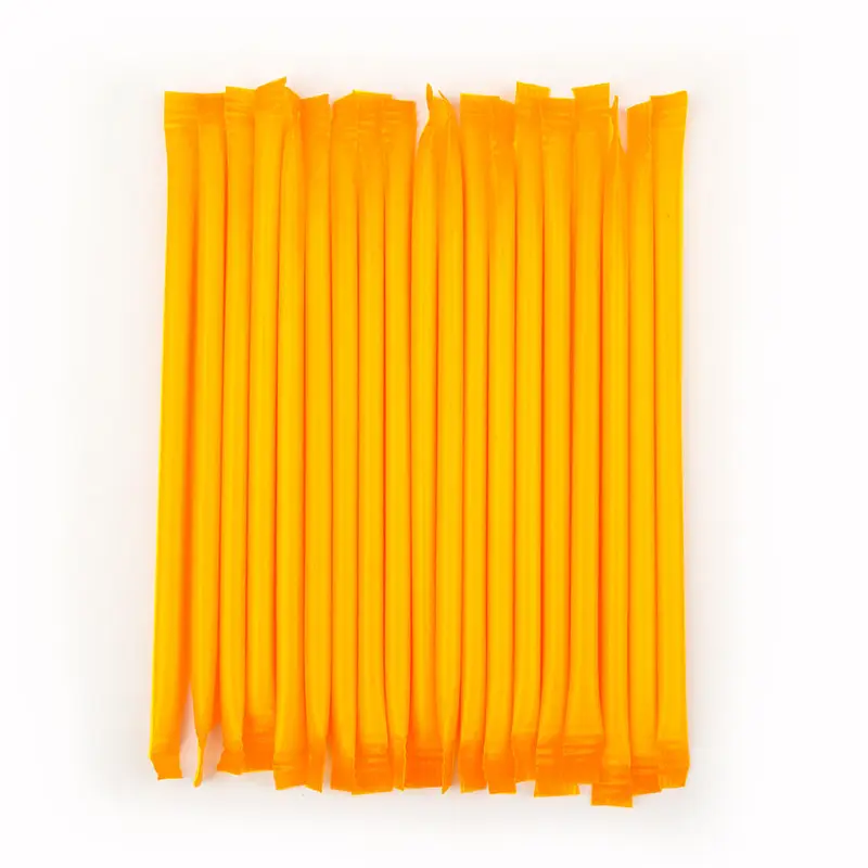 Orange Candy Straws - 240 ct